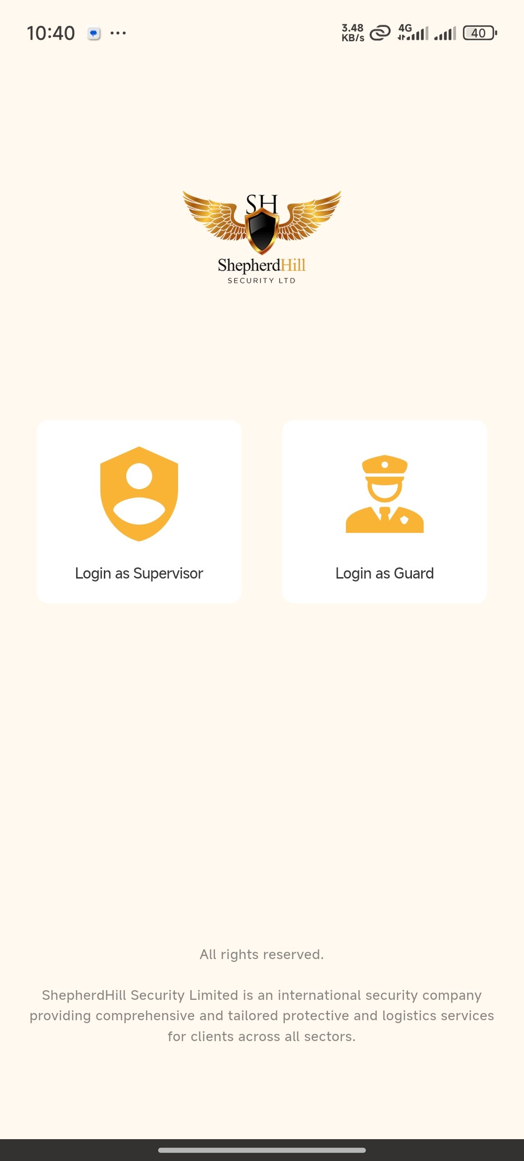 Shepherd-Hill app screen preview